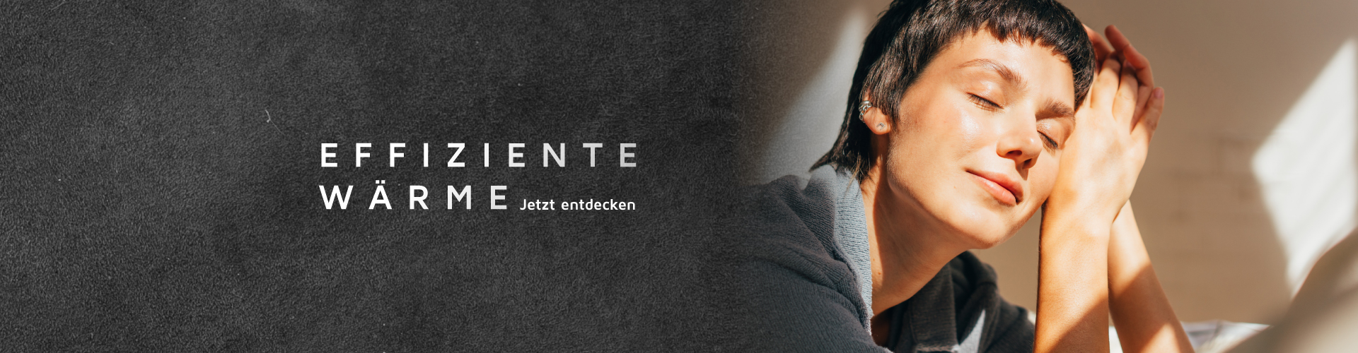 Brandson Heizlüfter in einem modernen Raum, zeigt eine Person, die sich entspannt und die Wärme genießt.